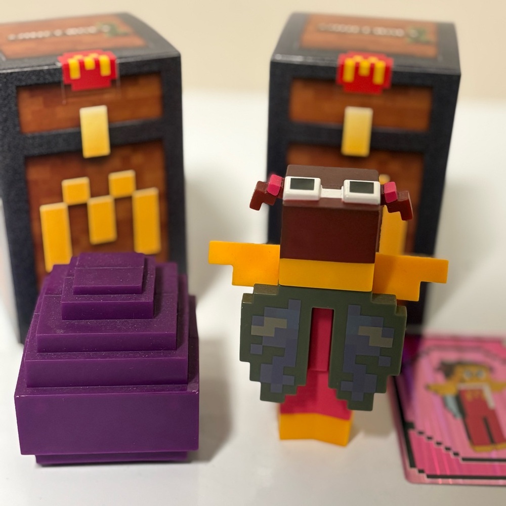 2025 Mcdonald- Minecraft collectibles